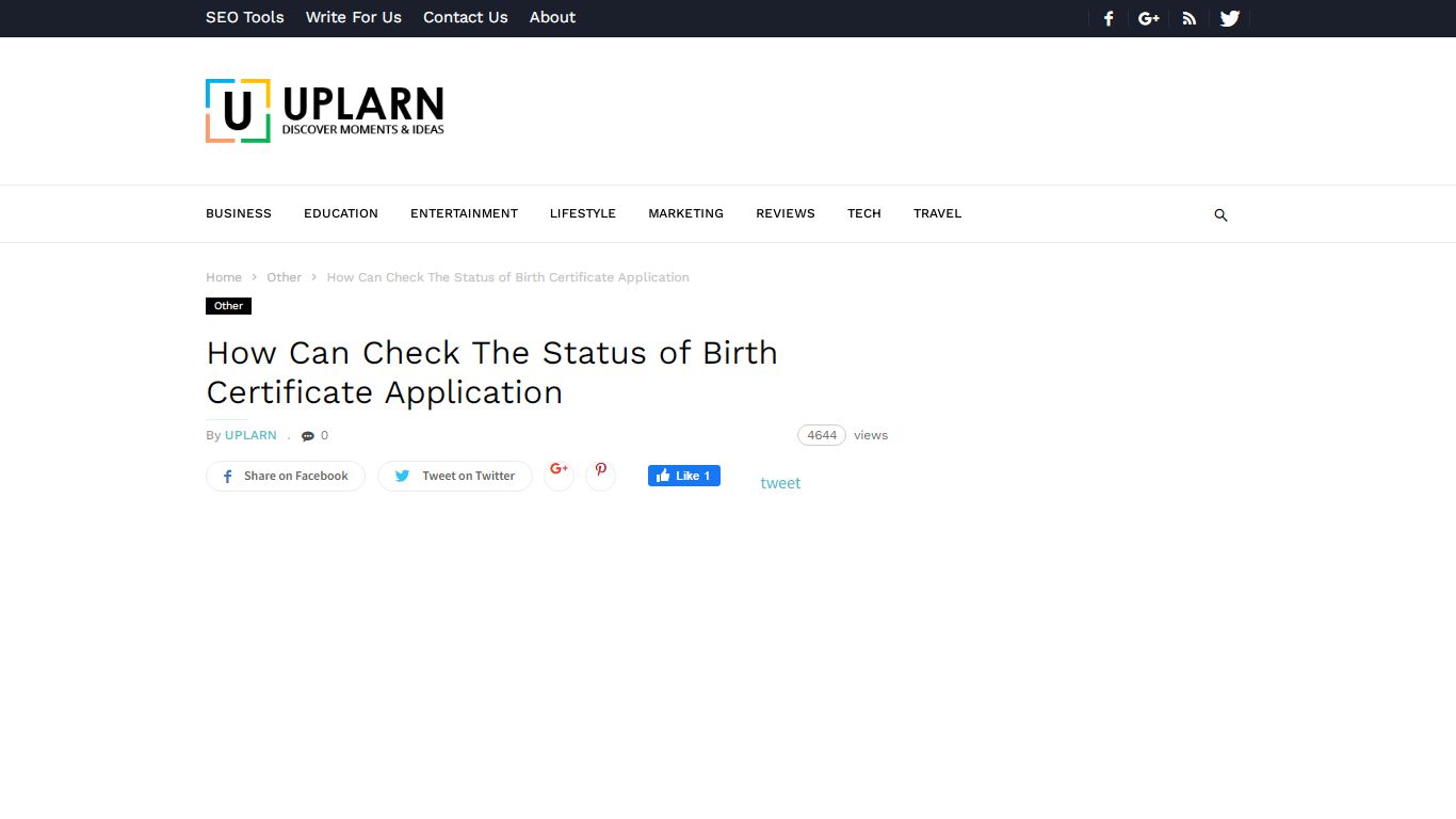 How Can Check The Status of Birth Certificate Application